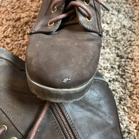 Soda chunky sole heel ankle boots - Picture 8 of 16